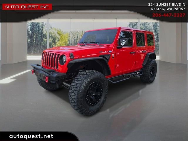 Used 2020 Jeep Wrangler Unlimited Sahara w/ Uconnect 4C Nav & Sound Group