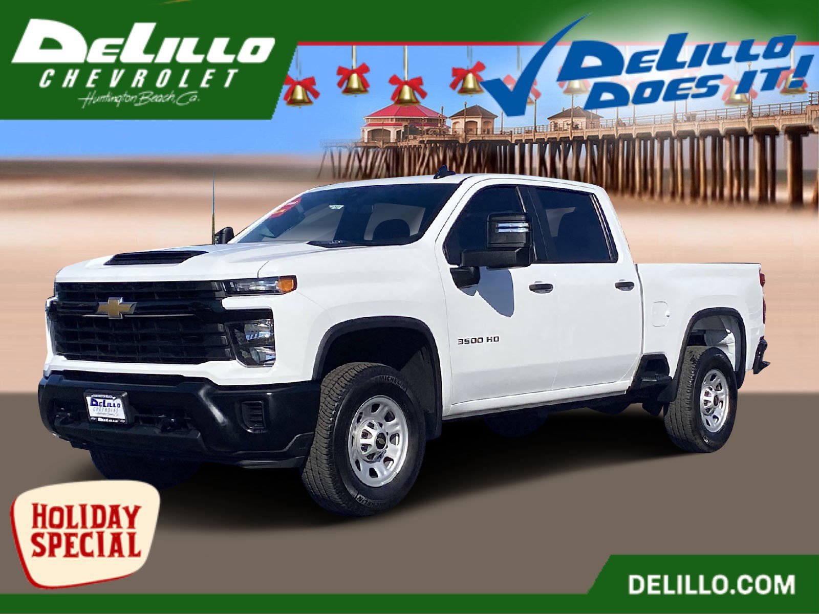 Used 2024 Chevrolet Silverado 3500 W/T image 1
