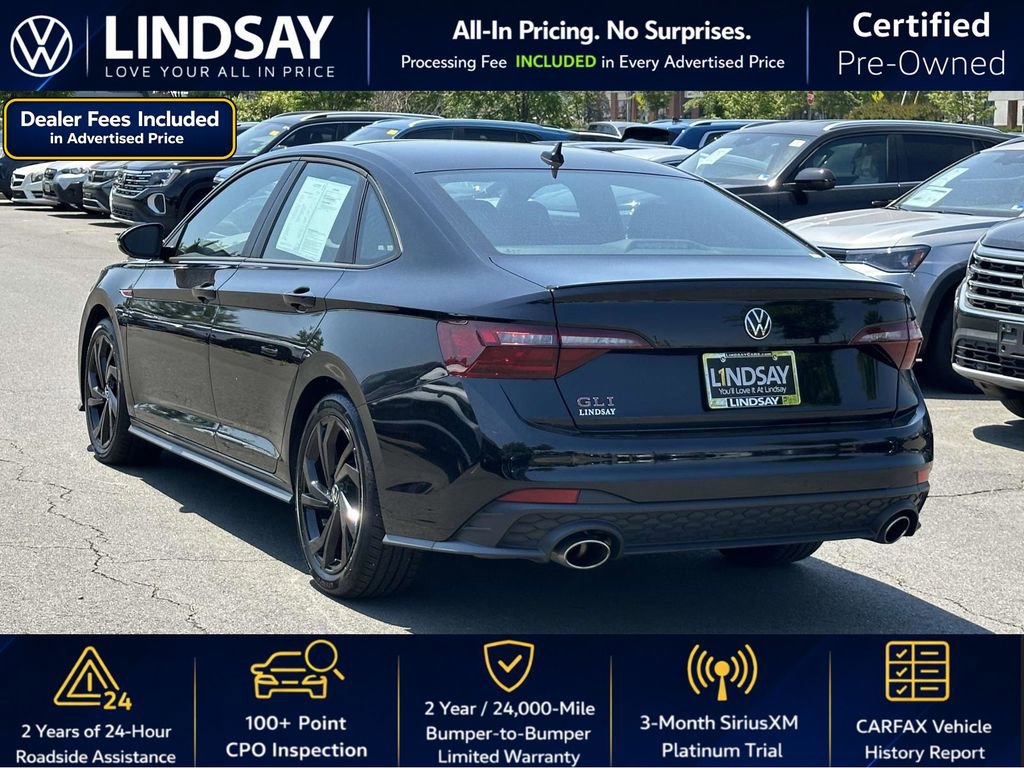 Used 2024 Volkswagen Jetta GLI Autobahn w/ GLI Black Package FWD image 5