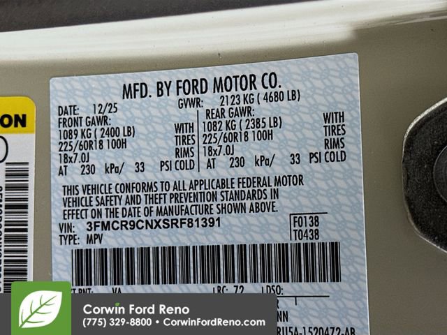 New 2025 Ford Bronco Sport Outer Banks image 32