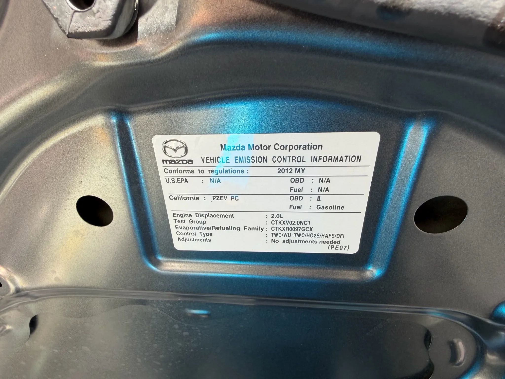 Used 2012 MAZDA MAZDA3 i Touring image 26