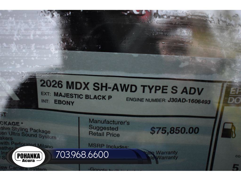 New 2026 Acura MDX Type S image 40