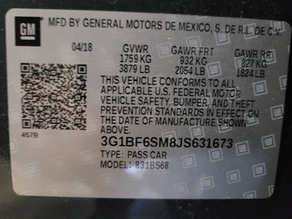 Used 2018 Chevrolet Cruze Premier FWD image 33