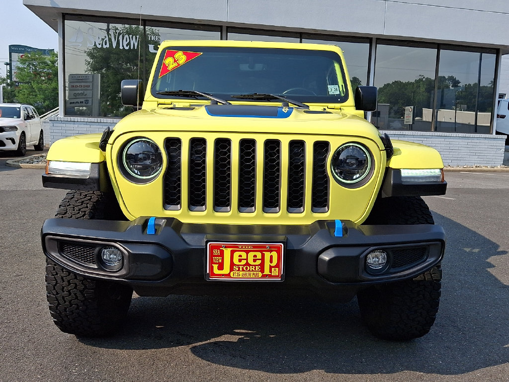 Certified 2023 Jeep Wrangler Unlimited Rubicon 4xe w/ Cold Weather Group AWD/4WD image 2
