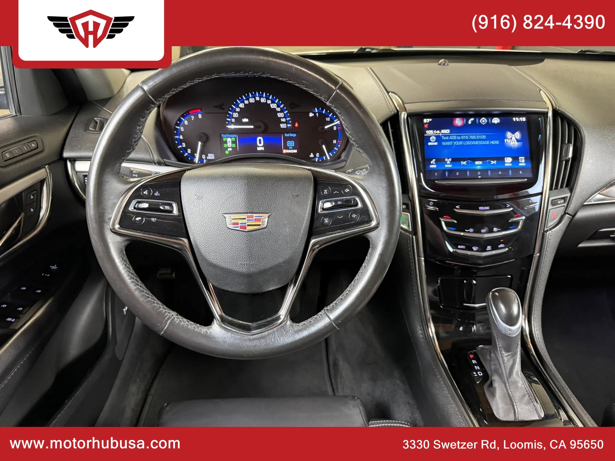 Used 2015 Cadillac ATS Luxury w/ Sun And Sound Package RWD image 20