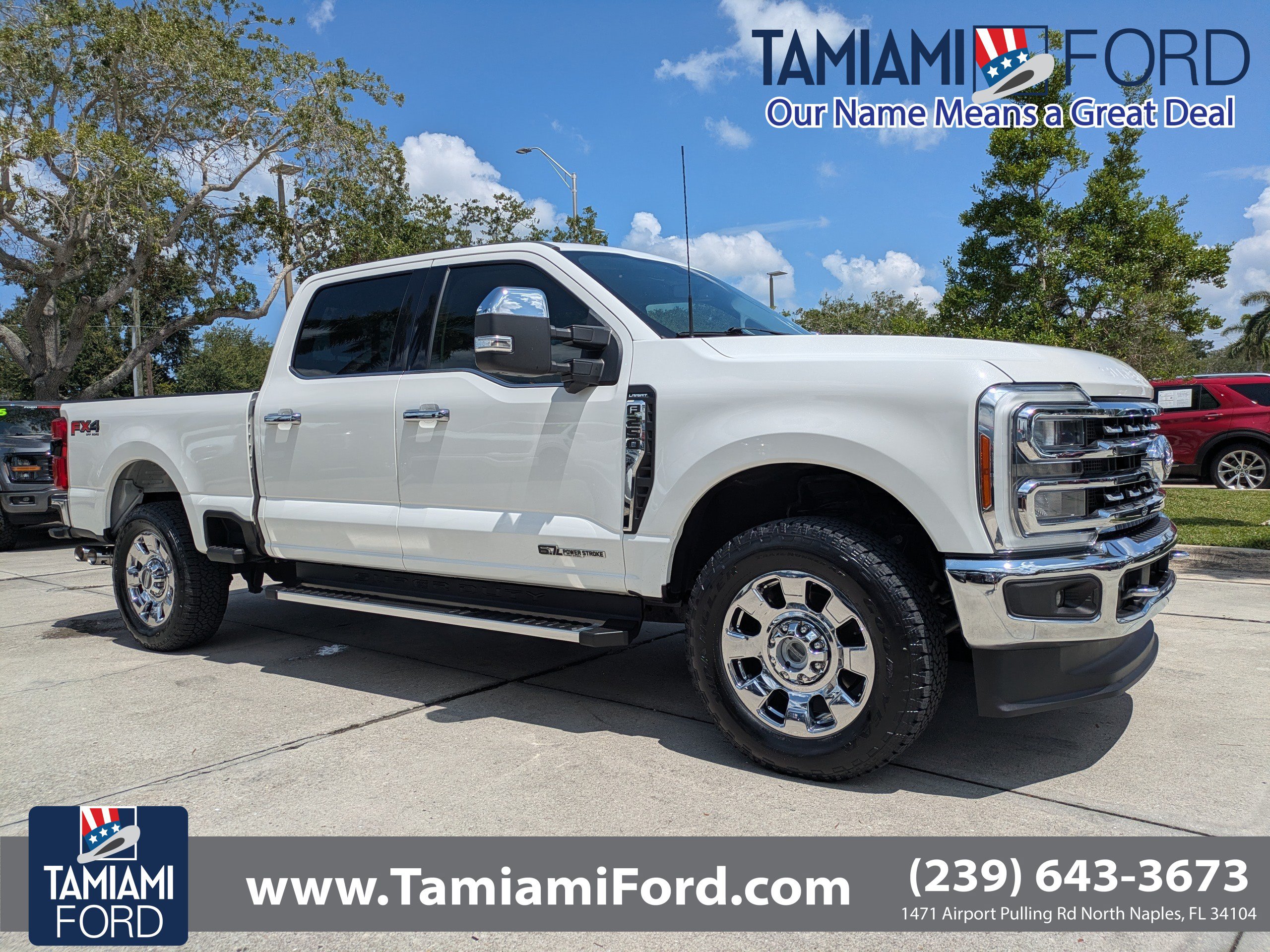 Certified 2023 Ford F250 Lariat w/ Chrome Package
