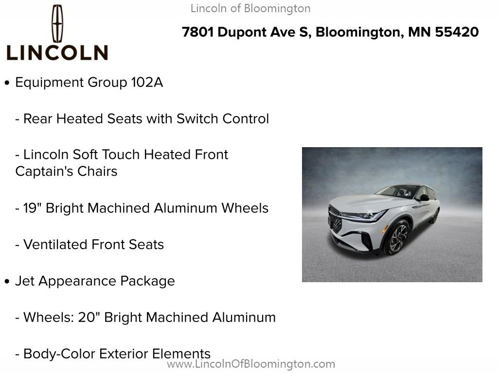 New 2026 Lincoln Nautilus Premier w/ Equipment Group 102A AWD/4WD image 9