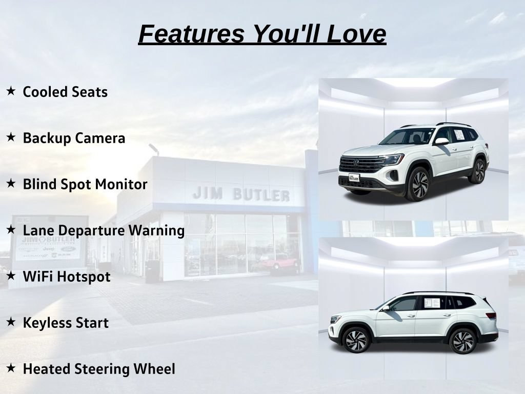 Used 2025 Volkswagen Atlas SE FWD image 18