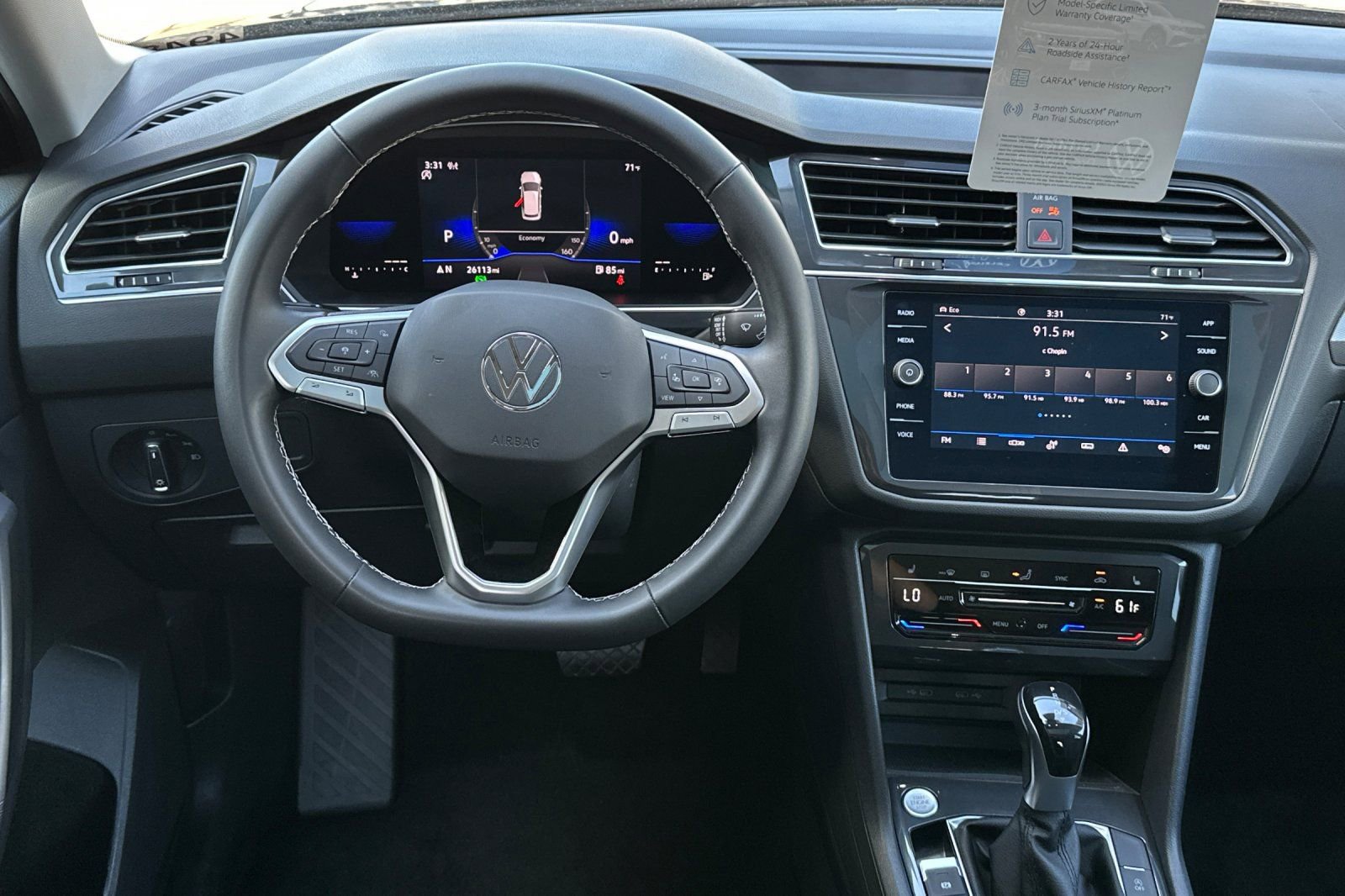 Used 2023 Volkswagen Tiguan SE w/ Panoramic Sunroof Package AWD/4WD image 14