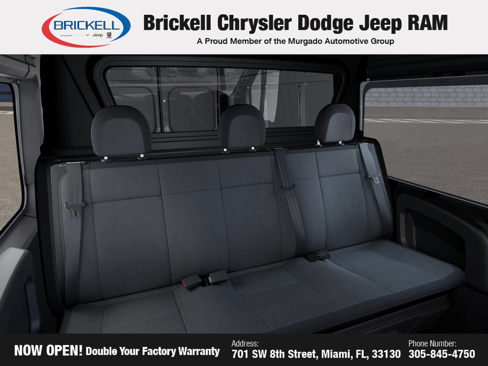 New 2026 RAM ProMaster 3500 w/ Crew Van Package FWD image 16
