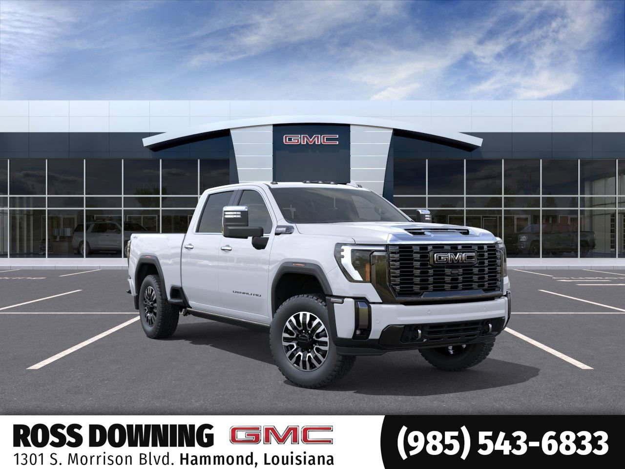New 2026 GMC Sierra 2500 Denali Ultimate w/ LPO, Black Badging Package