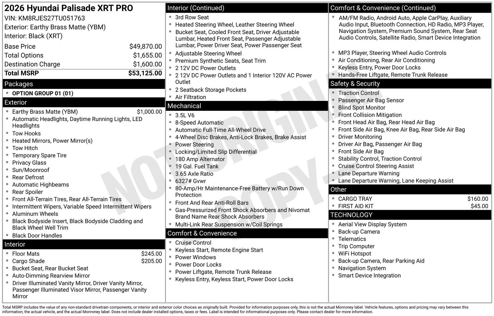 Used 2026 Hyundai Palisade XRT Pro image 31