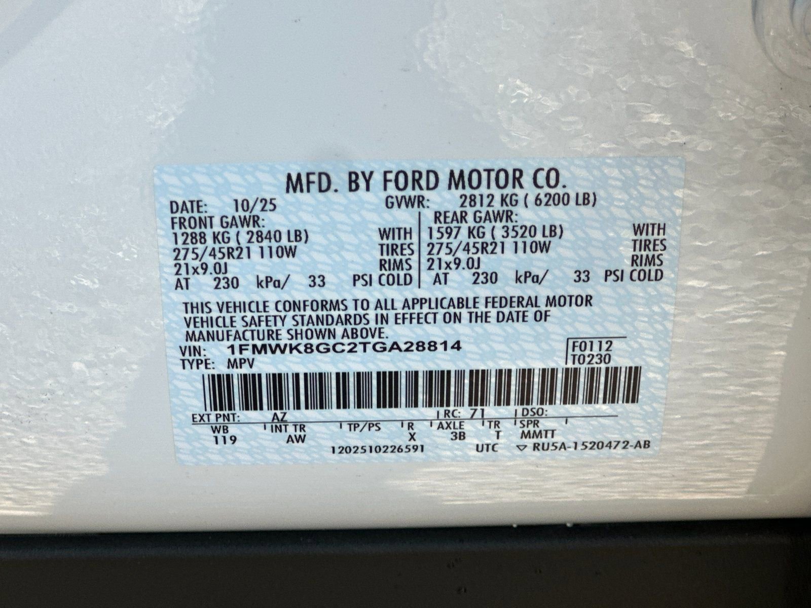 New 2026 Ford Explorer ST w/ Sun And Sound Package image 37