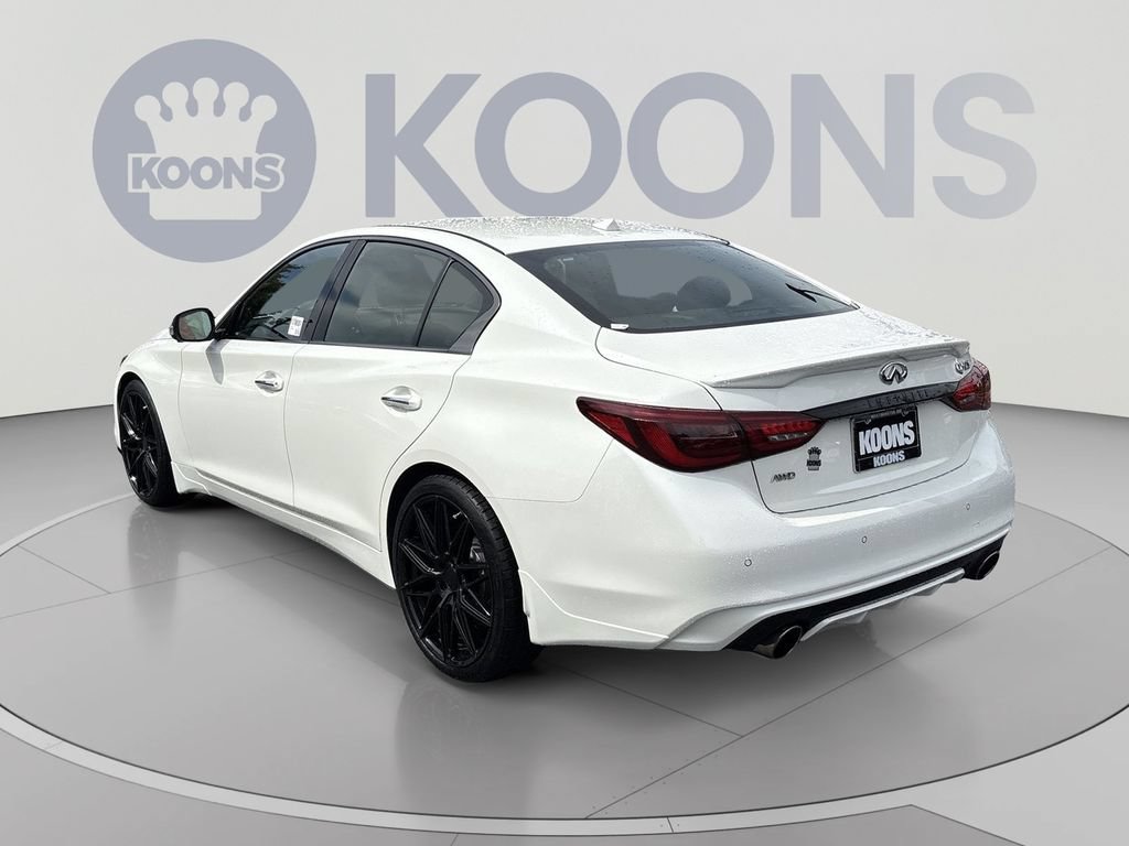 Used 2021 INFINITI Q50 Red Sport 400 w/ Proactive Package AWD/4WD image 4