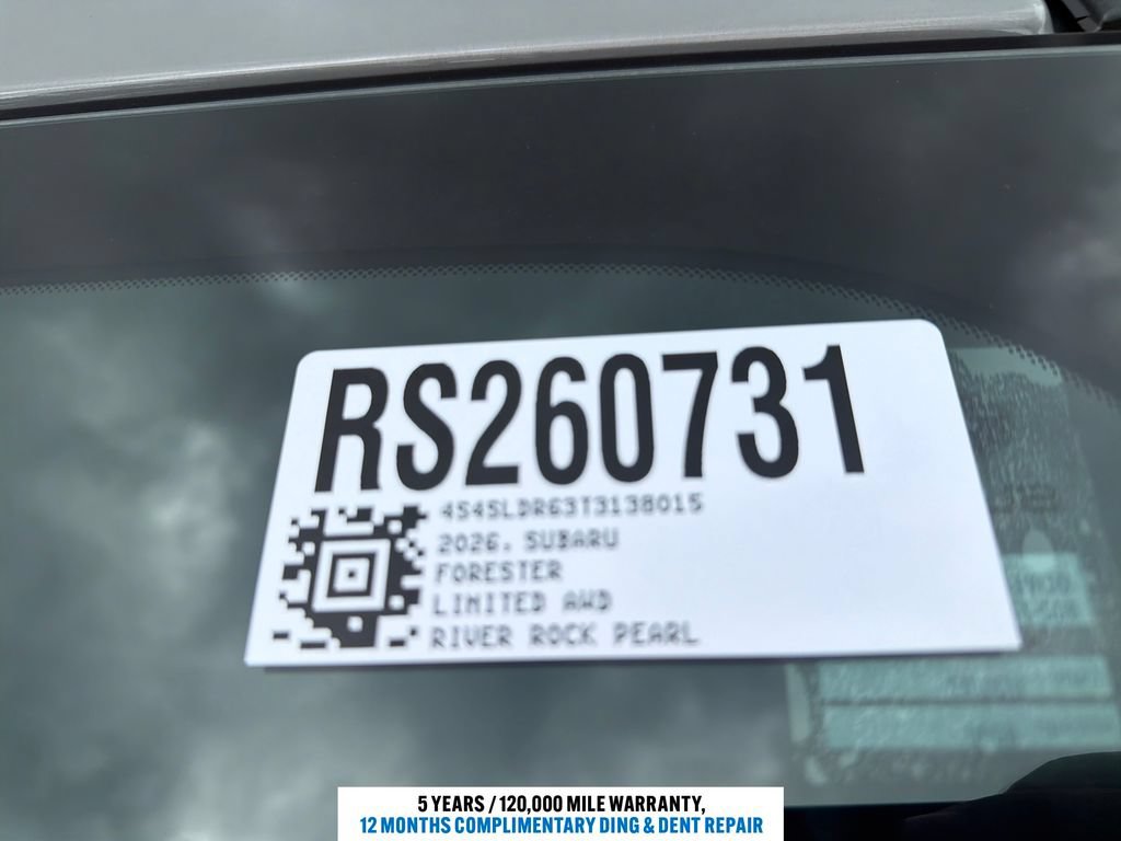New 2026 Subaru Forester Limited AWD/4WD image 12