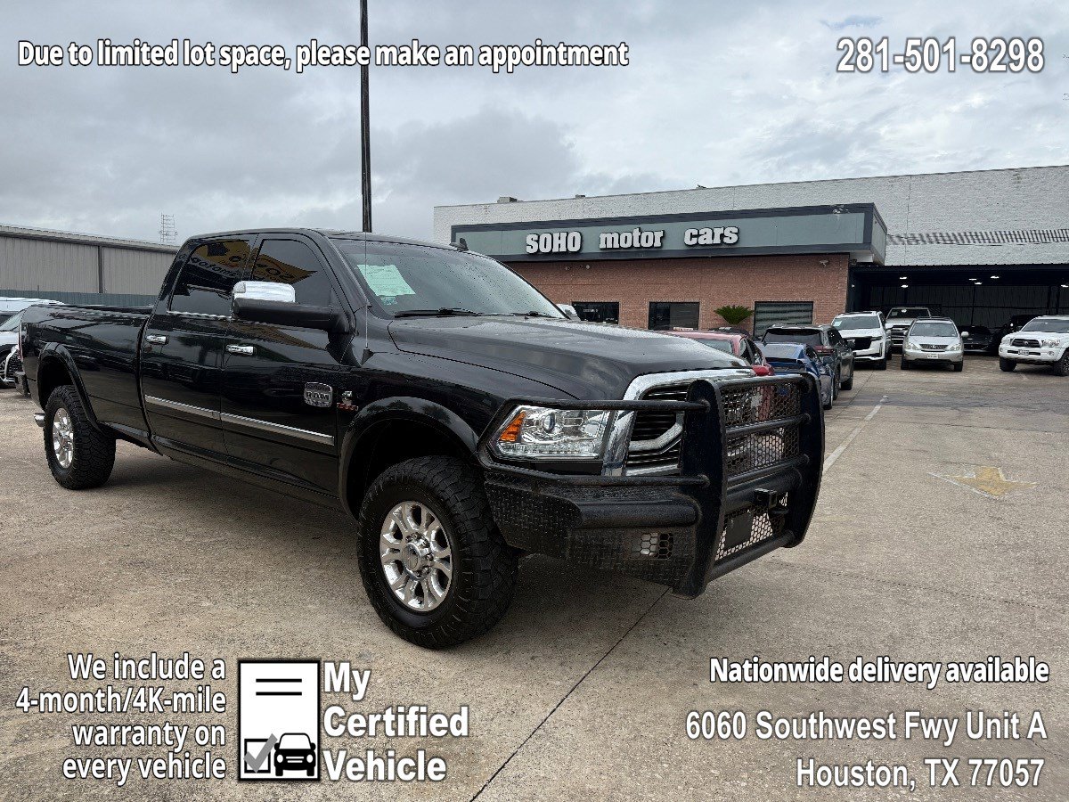 Used 2018 RAM 3500 Laramie Longhorn w/ Longhorn Southfork Package image 1