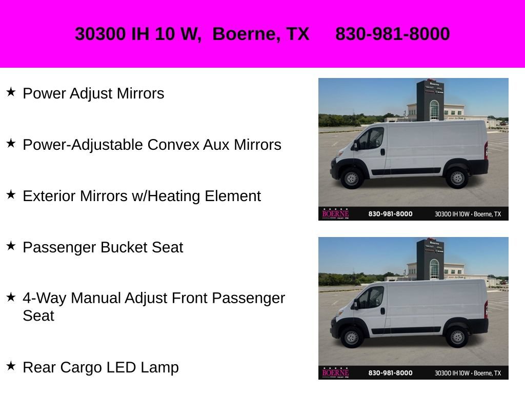 Used 2025 RAM ProMaster 2500 w/ Convenience Group FWD image 18