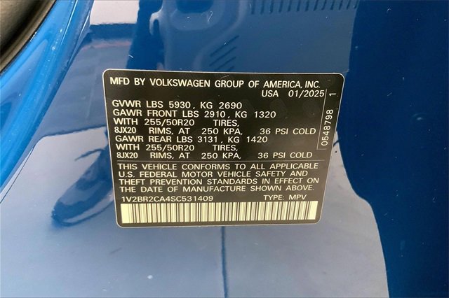 Used 2025 Volkswagen Atlas SEL image 36