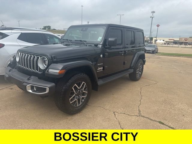Used 2024 Jeep Wrangler Unlimited Sahara w/ Safety Group AWD/4WD image 1
