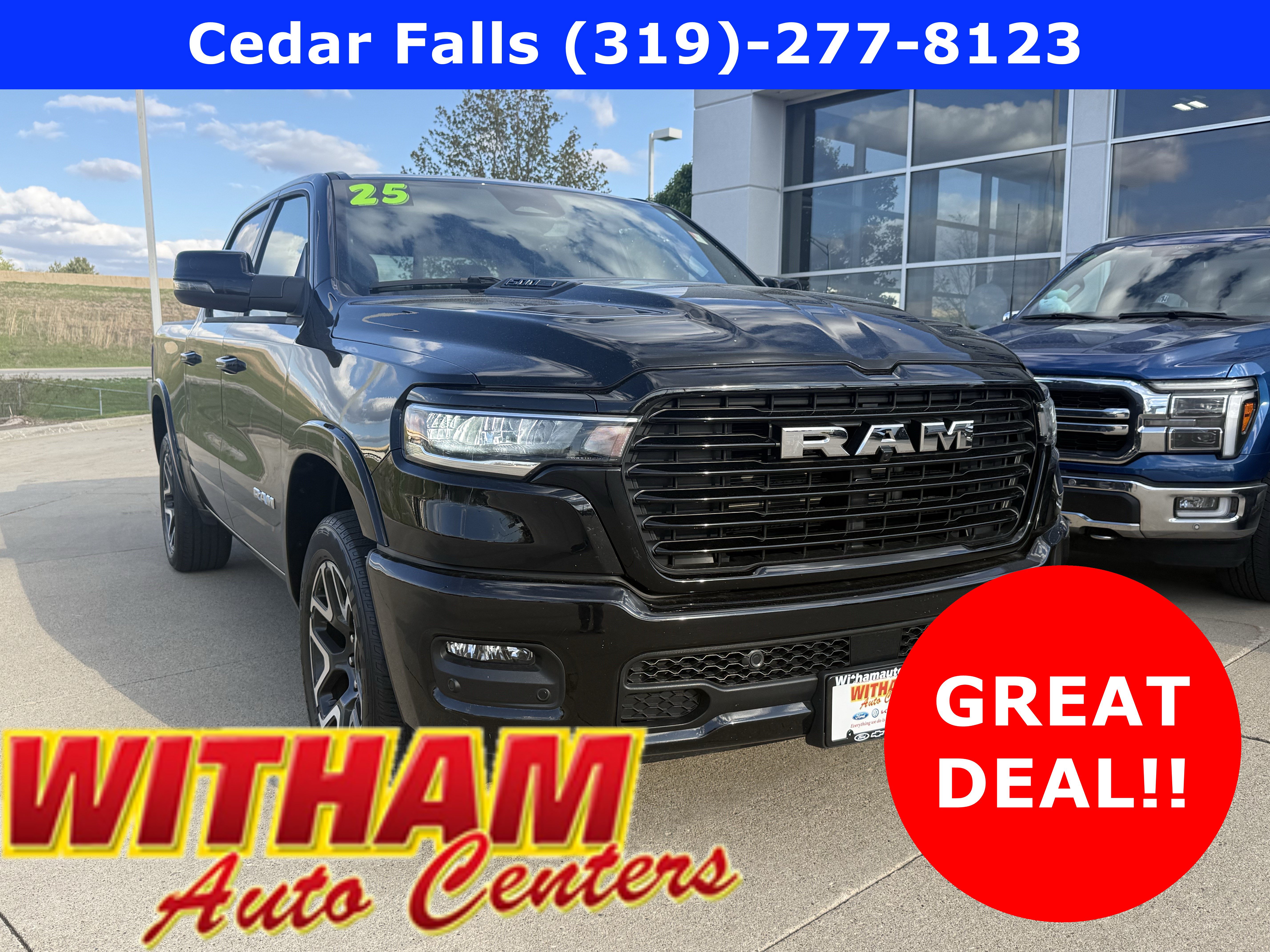 Used 2025 RAM 1500 Laramie w/ Sport Appearance Package AWD/4WD image 1