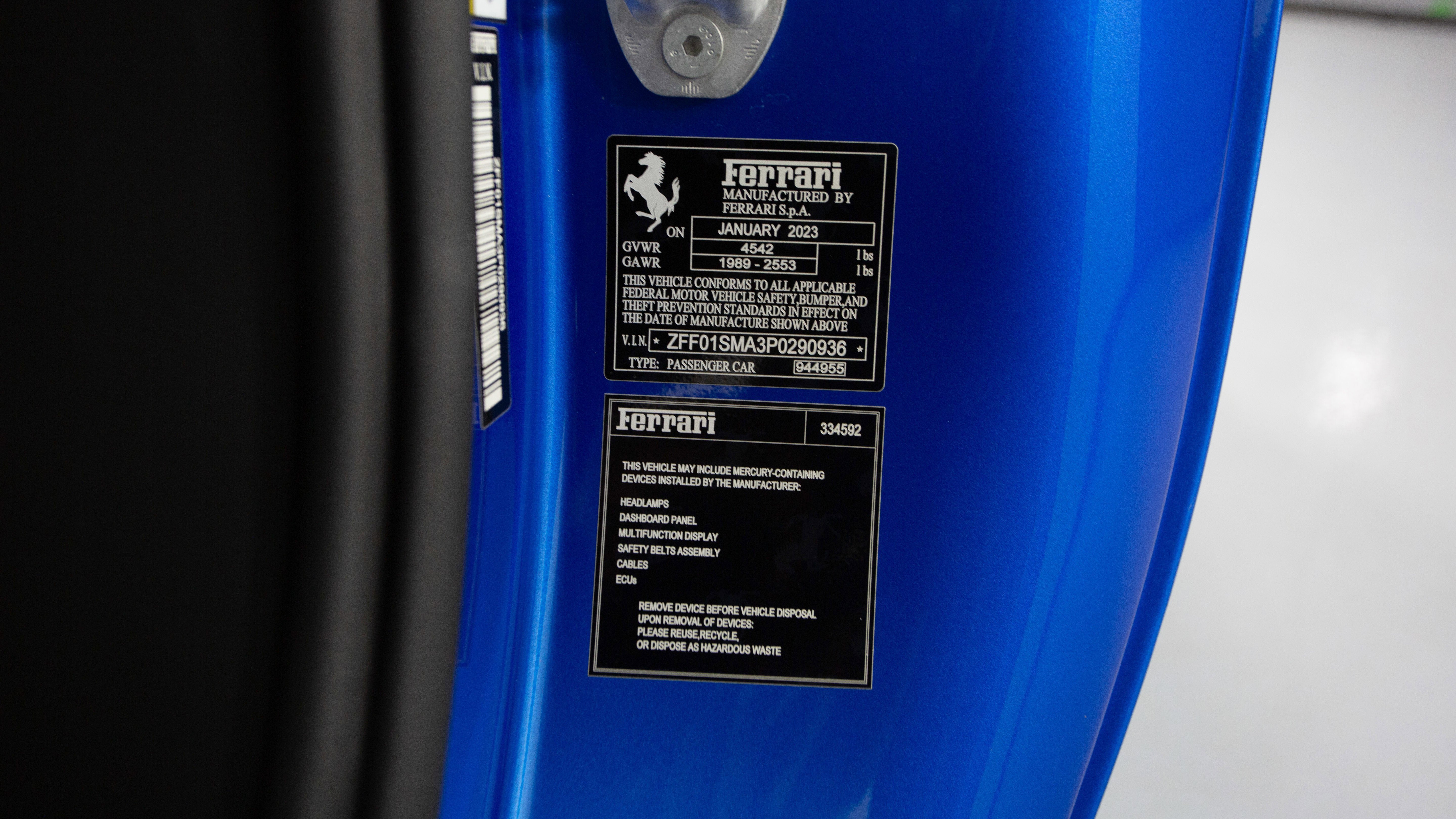 Certified 2023 Ferrari 296 GTS image 53