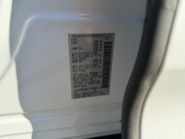 Used 2025 Nissan Murano SV w/ Cargo Package AWD/4WD image 31