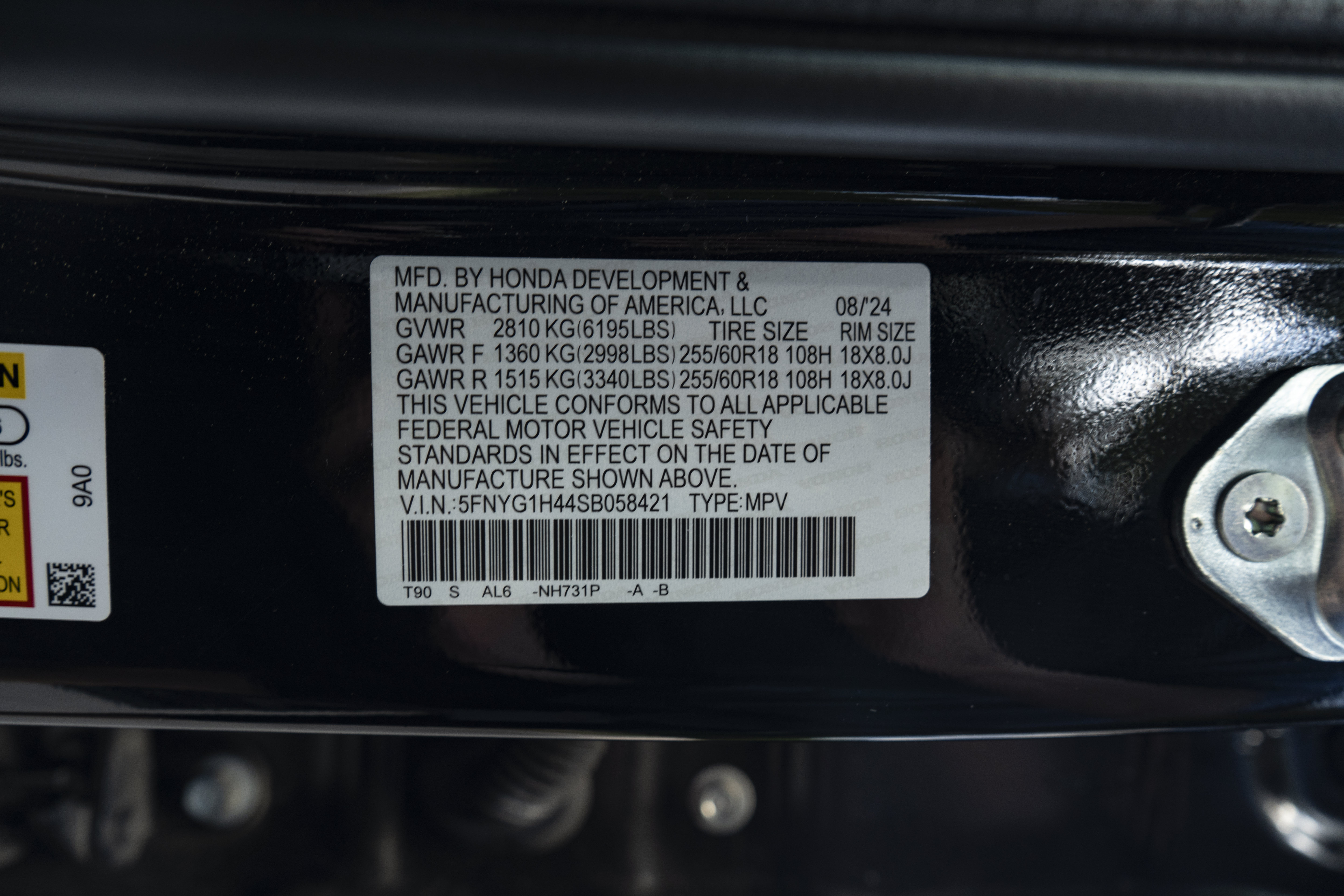 Certified 2025 Honda Pilot EX-L image 45