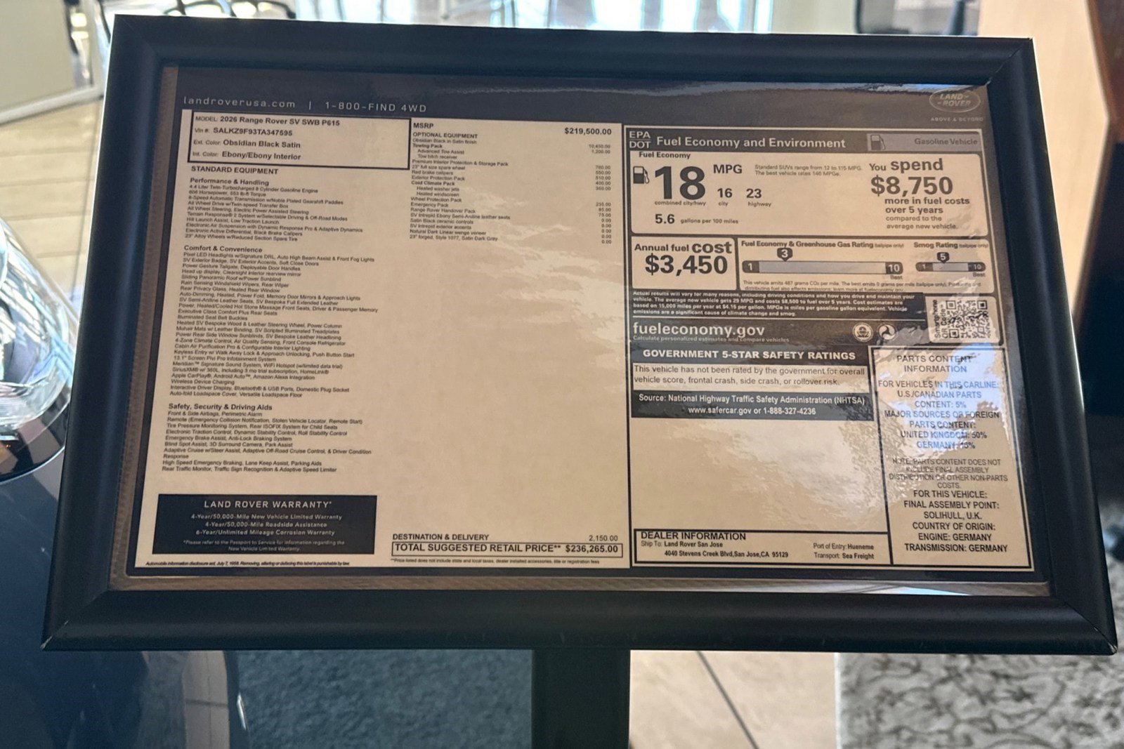 New 2026 Land Rover Range Rover SV image 26