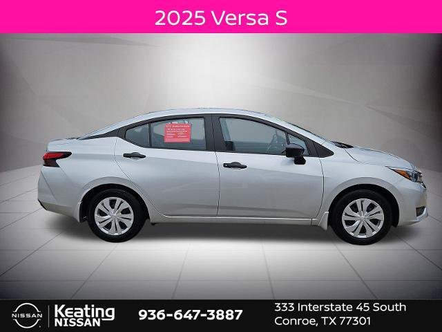 Certified 2025 Nissan Versa S w/ Trunk Package FWD image 2