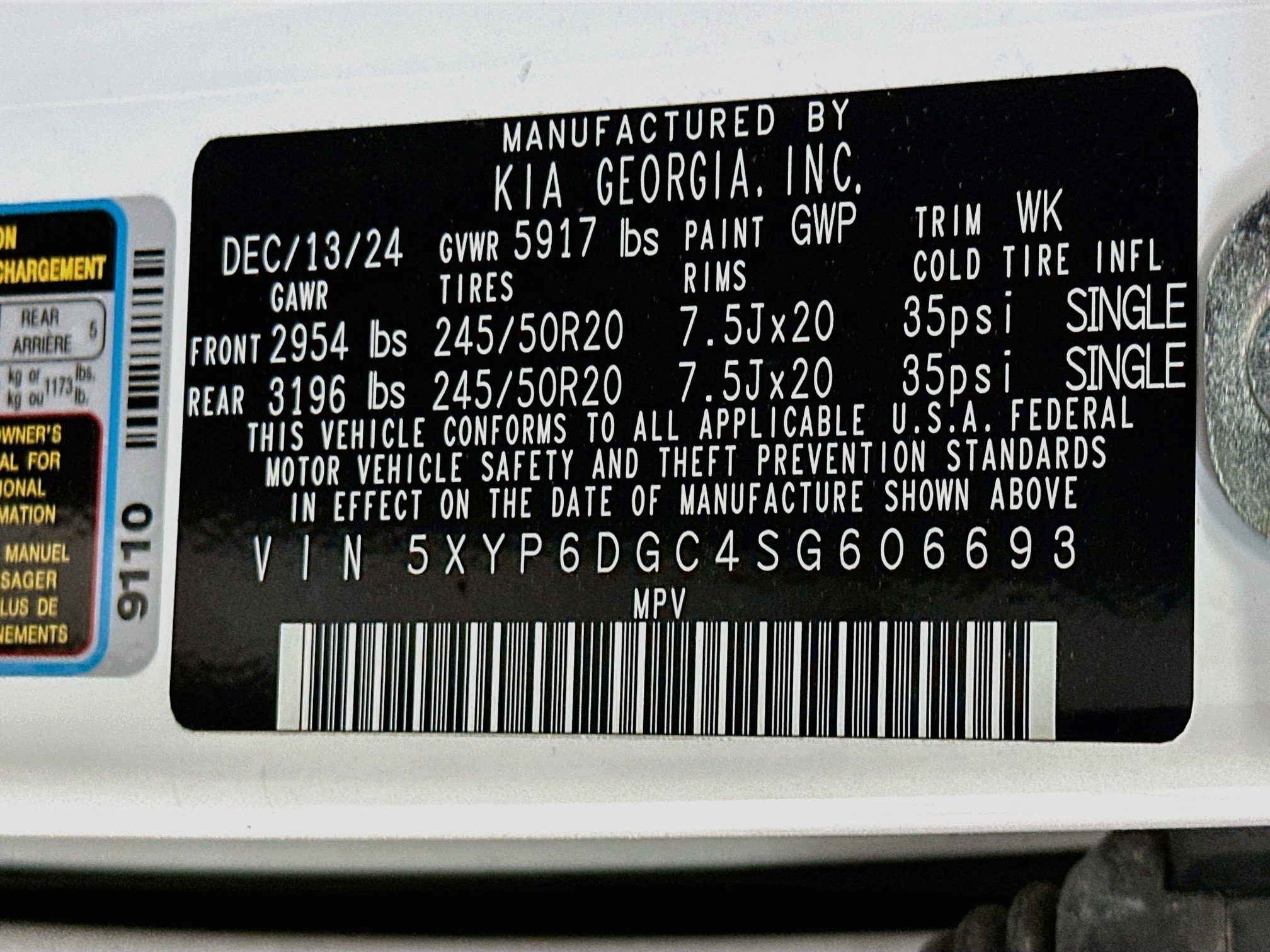 Used 2025 Kia Telluride S AWD/4WD image 12