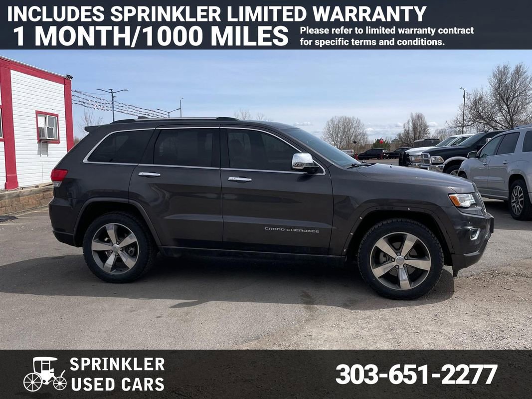 Used 2015 Jeep Grand Cherokee Overland w/ Advanced Technology Group