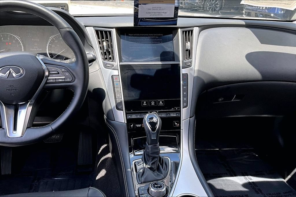 Used 2023 INFINITI Q50 Luxe w/ Cargo Package RWD image 8