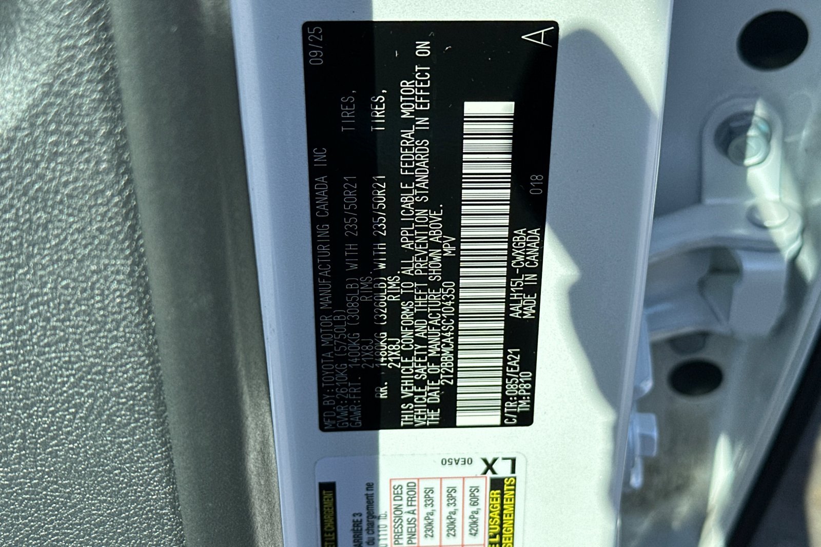 Used 2025 Lexus RX 350h w/ Convenience Package AWD/4WD image 29