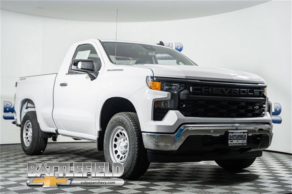 New 2025 Chevrolet Silverado 1500 W/T w/ WT Safety Package