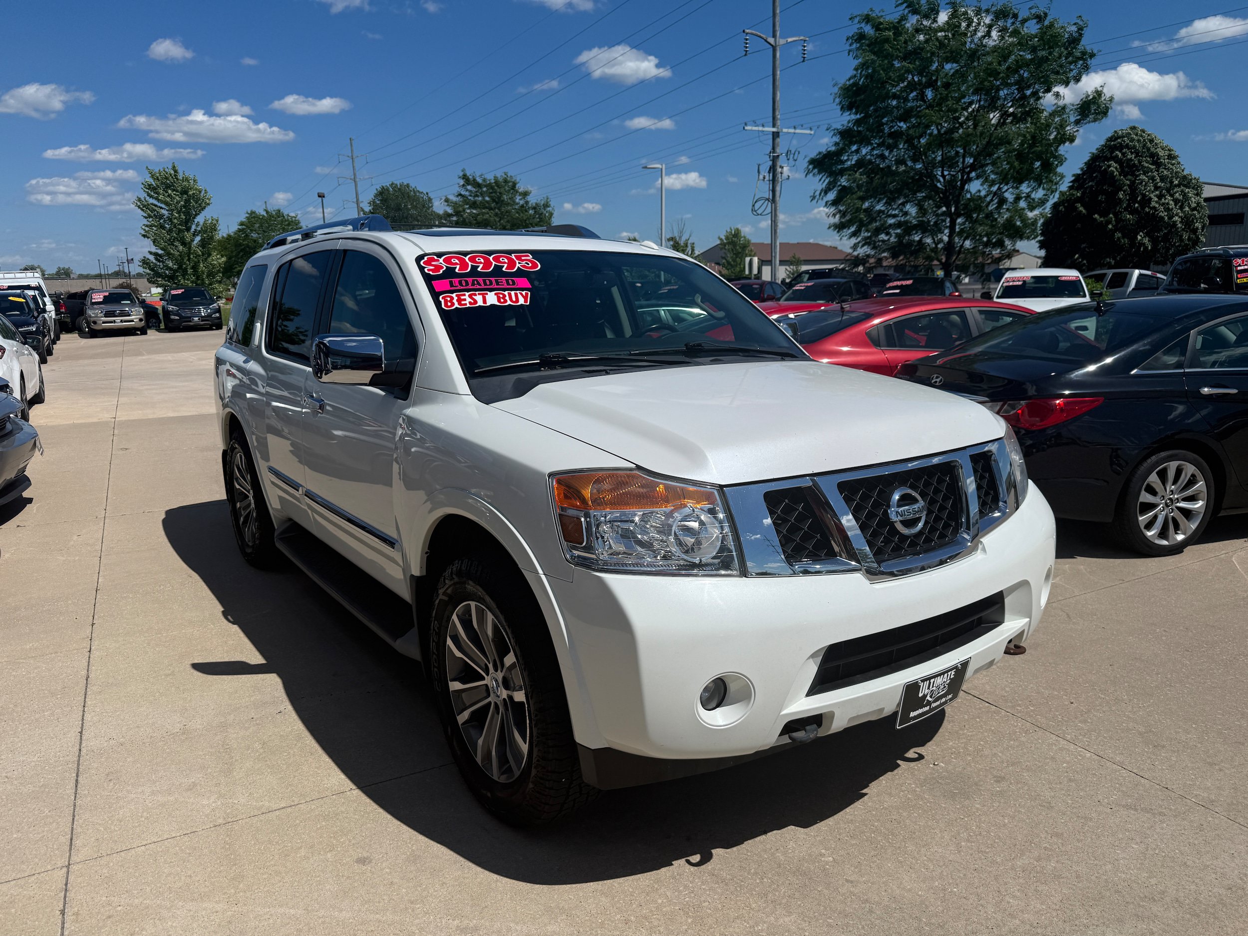 Used 2015 Nissan Armada SL w/ Moonroof Package AWD/4WD image 3