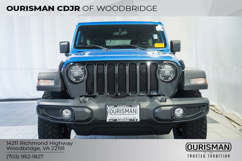 Certified 2022 Jeep Wrangler Unlimited Sport AWD/4WD image 2