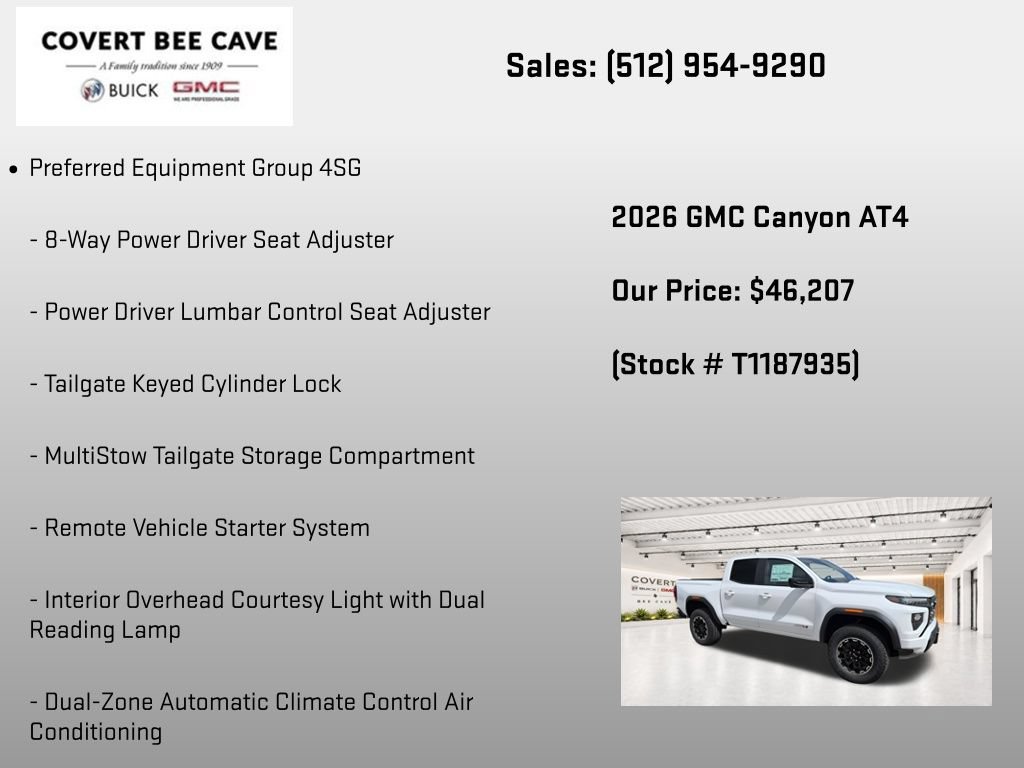 New 2026 GMC Canyon AT4 AWD/4WD image 6