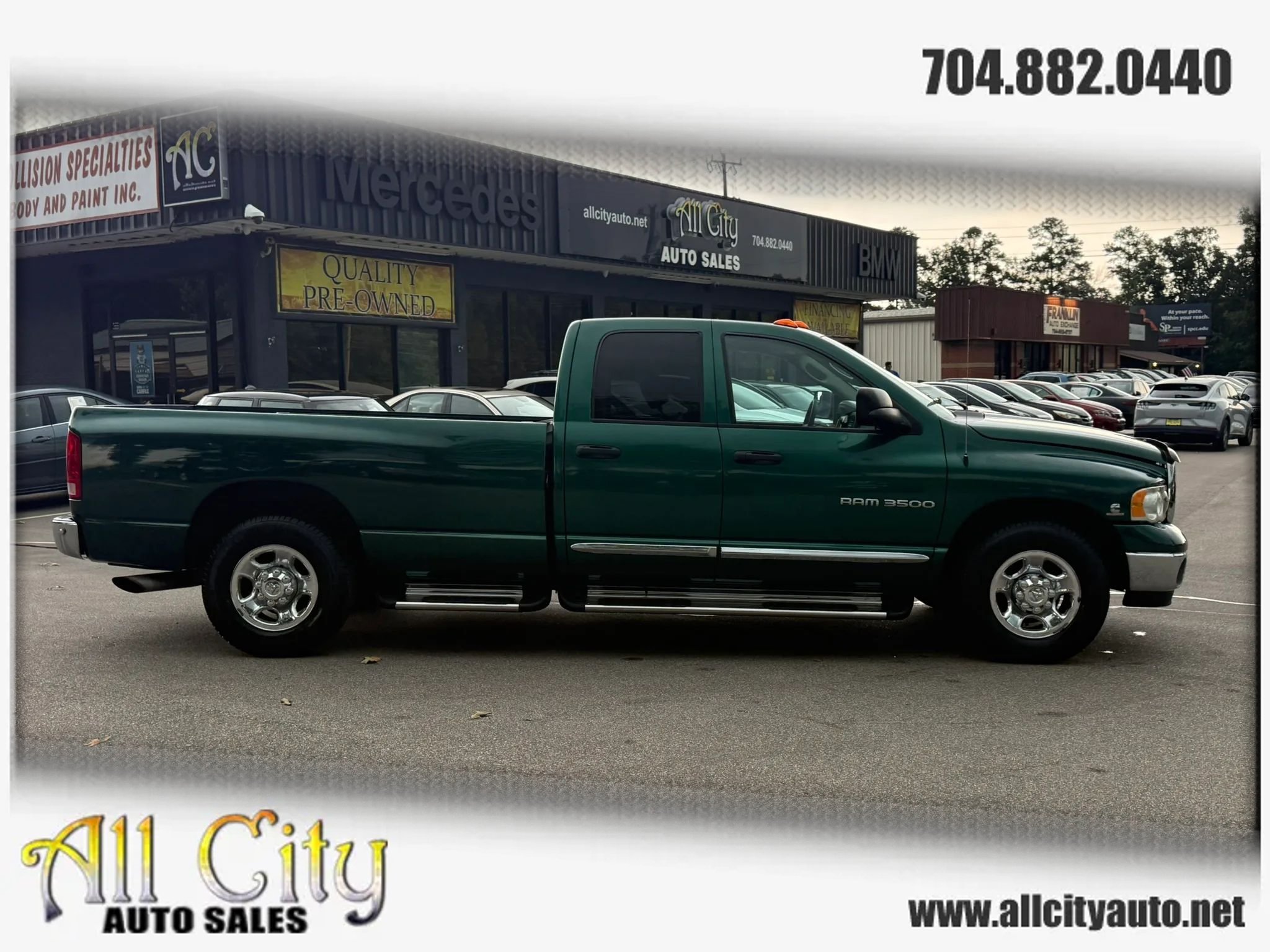 Used 2004 Dodge Ram 3500 Truck SLT w/ Trailer Tow Group RWD image 8