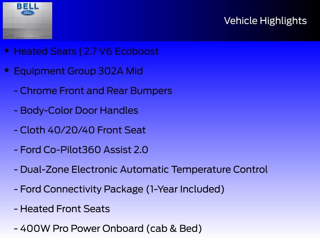 New 2026 Ford F150 XLT w/ Equipment Group 302A MID AWD/4WD image 13