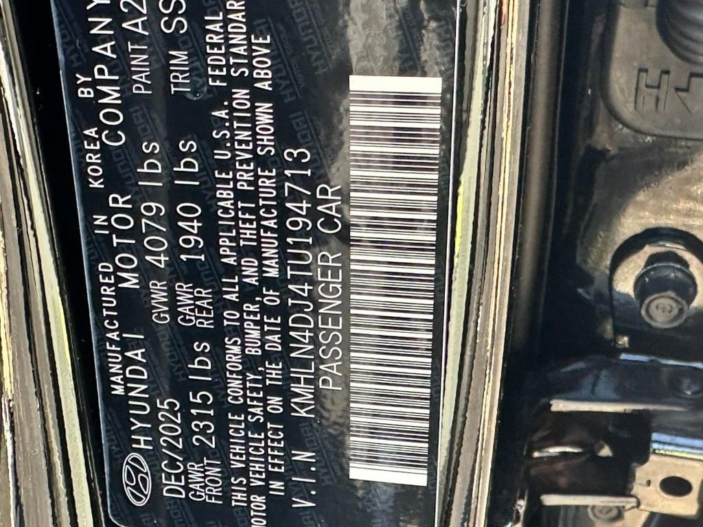 New 2026 Hyundai Elantra Limited w/ Cargo Package image 15