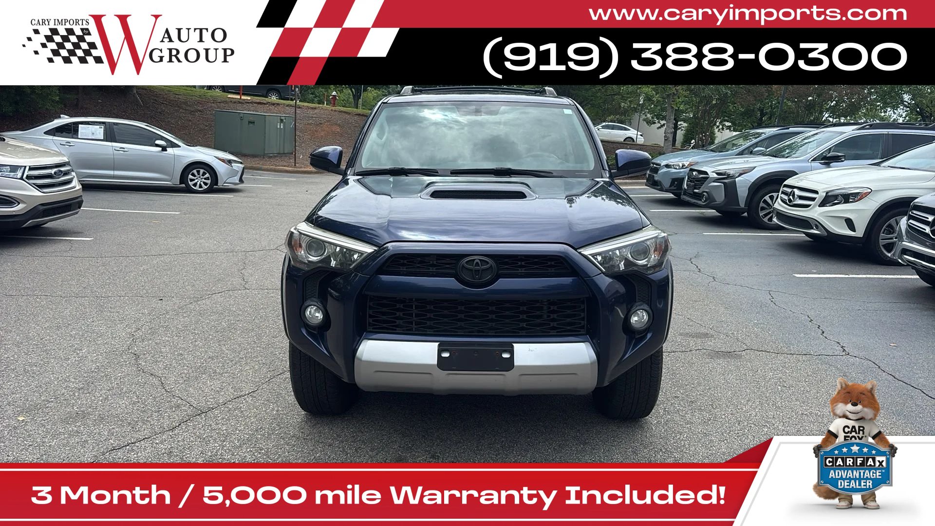 Used 2018 Toyota 4Runner TRD Off-Road AWD/4WD image 2