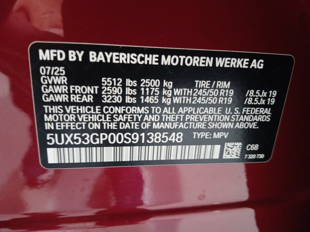 Used 2025 BMW X3 xDrive30i w/ Premium Package AWD/4WD image 6