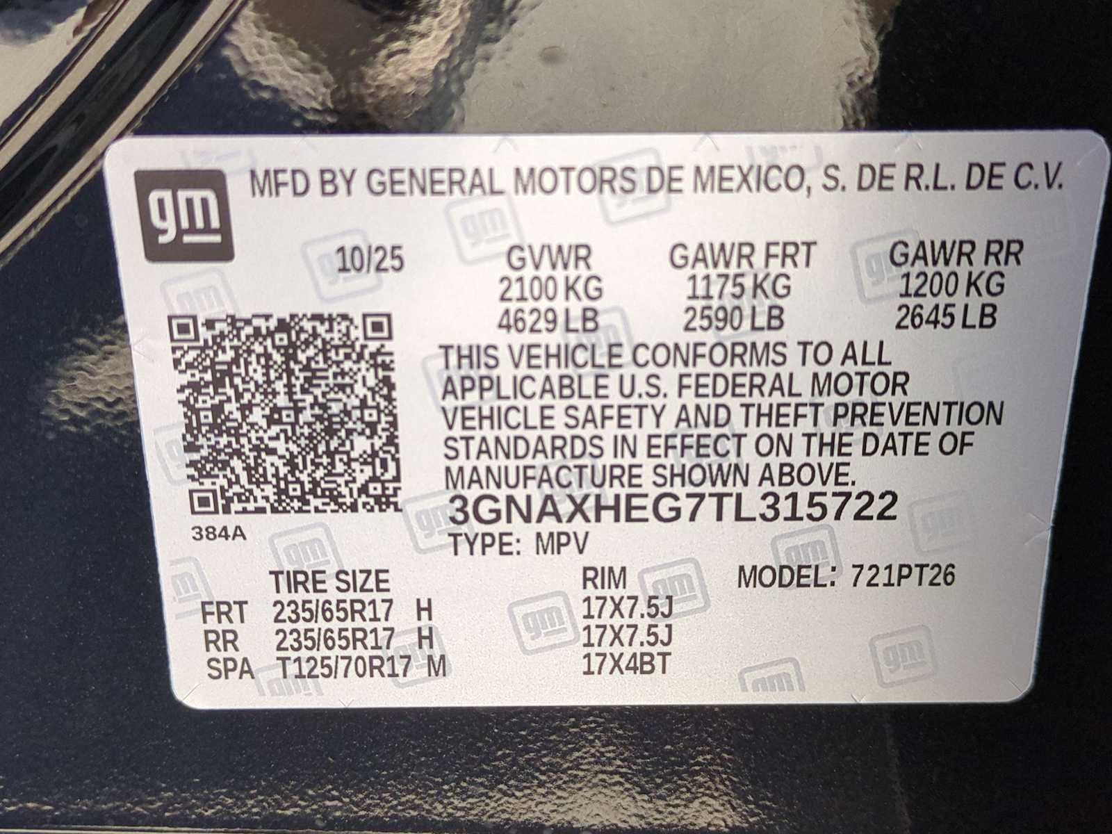 Used 2026 Chevrolet Equinox LT w/ Convenience Package II FWD image 30