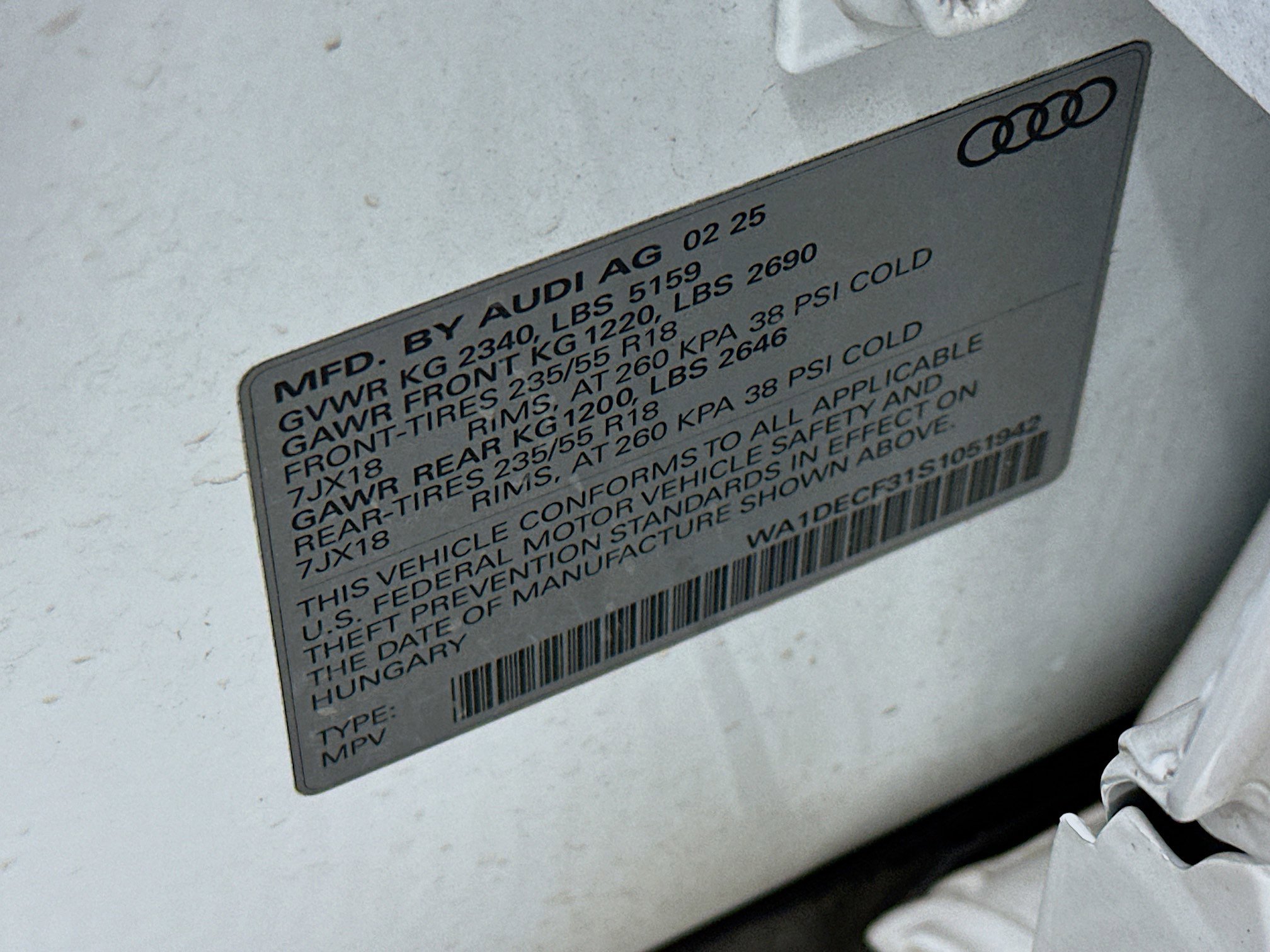 Used 2025 Audi Q3 2.0T Premium image 12