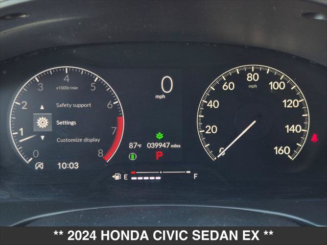 Used 2024 Honda Civic EX image 13