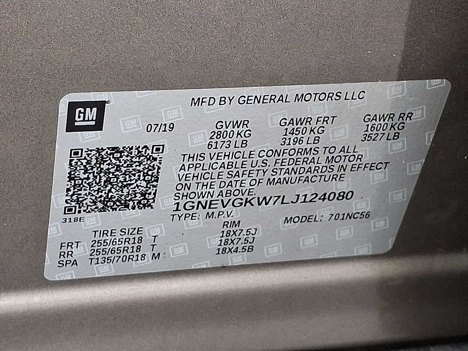 Used 2020 Chevrolet Traverse LT w/ LPO, Floor Liner Package AWD/4WD image 26