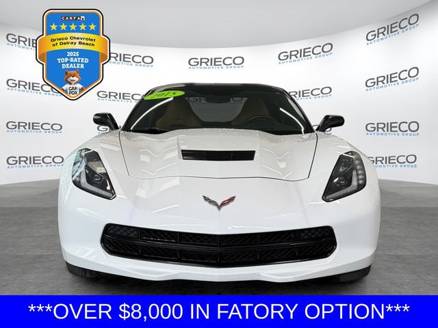 Certified 2015 Chevrolet Corvette Stingray Coupe w/ 2LT Preferred Equipment Group RWD image 2