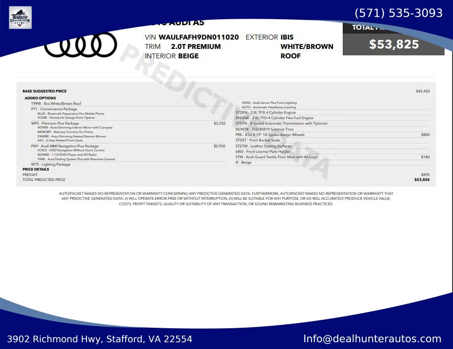 Used 2013 Audi A5 2.0T Premium Plus w/ Premium Plus Pkg AWD/4WD image 42