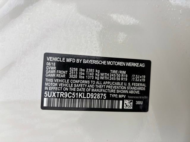 Used 2019 BMW X3 xDrive30i w/ Premium Package AWD/4WD image 25