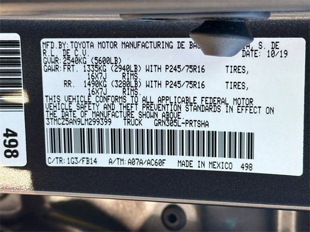 Used 2020 Toyota Tacoma SR image 42